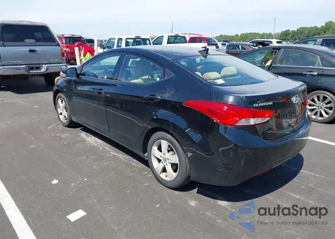 2013 Hyundai Elantra Gls/Limited из США, поврежденный, VIN KMHDH4AE2DU925904